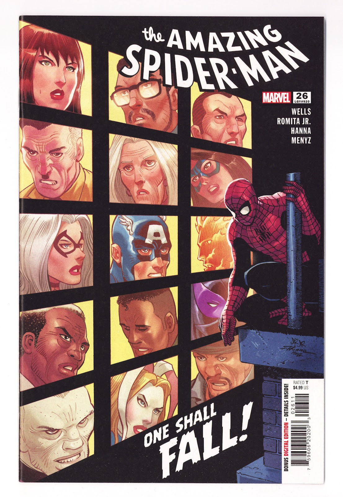 The Amazing Spider-Man Vol 6 26 (920) High Grade (2023) 
