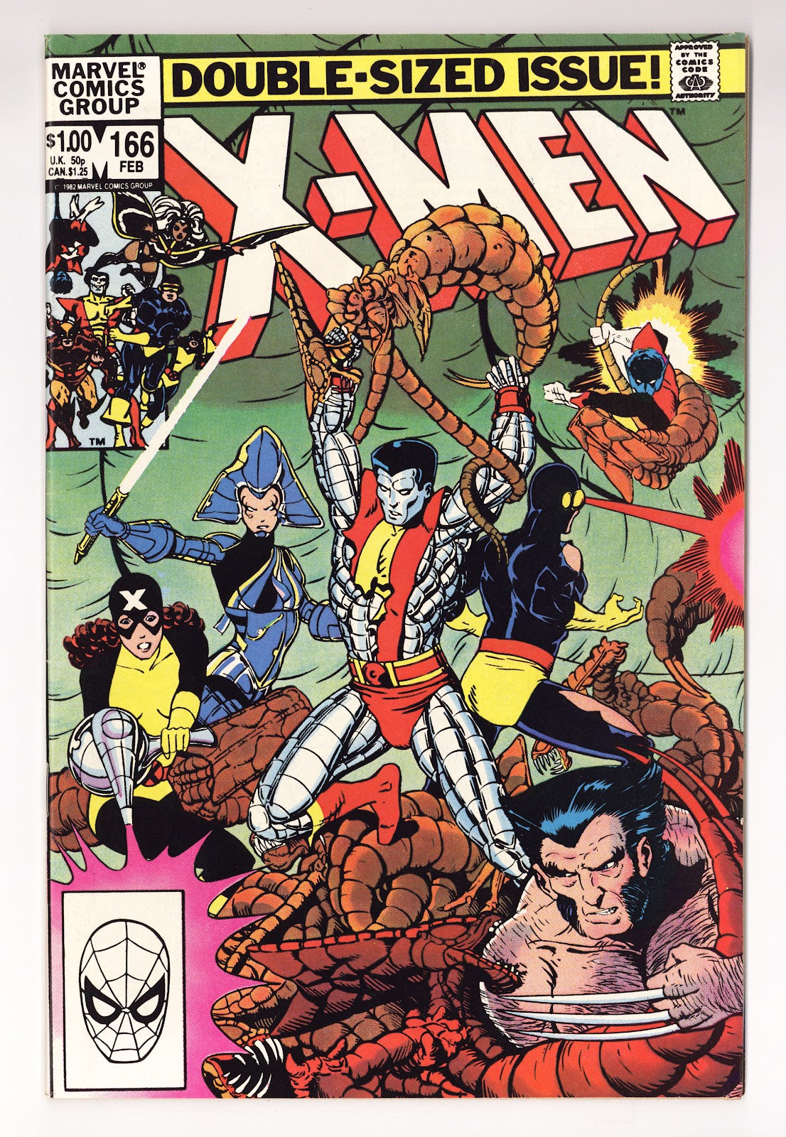 The Uncanny X-Men Vol 1 166  FN/VF (7.0)   (1983)     