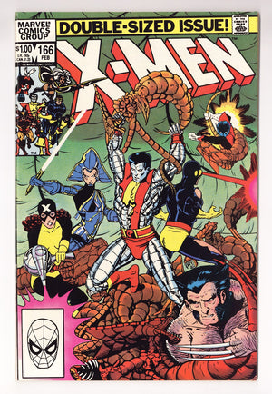 The Uncanny X-Men Vol 1 166  FN/VF (7.0)   (1983)