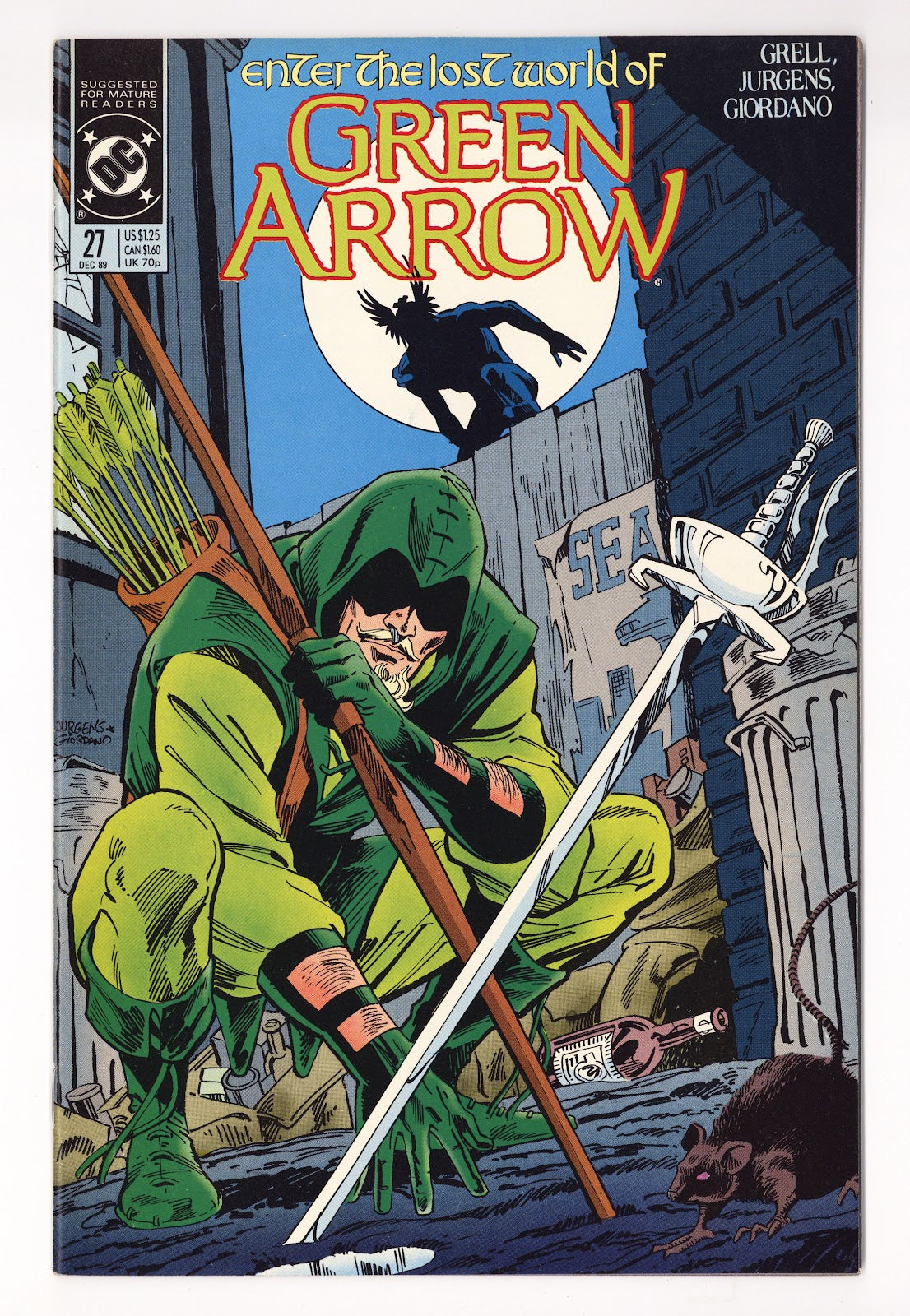 Green Arrow Vol 2 27  Mid Grade   (1989)