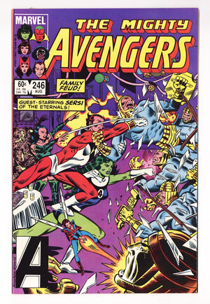 The Avengers Vol 1 246 High Grade (1984)