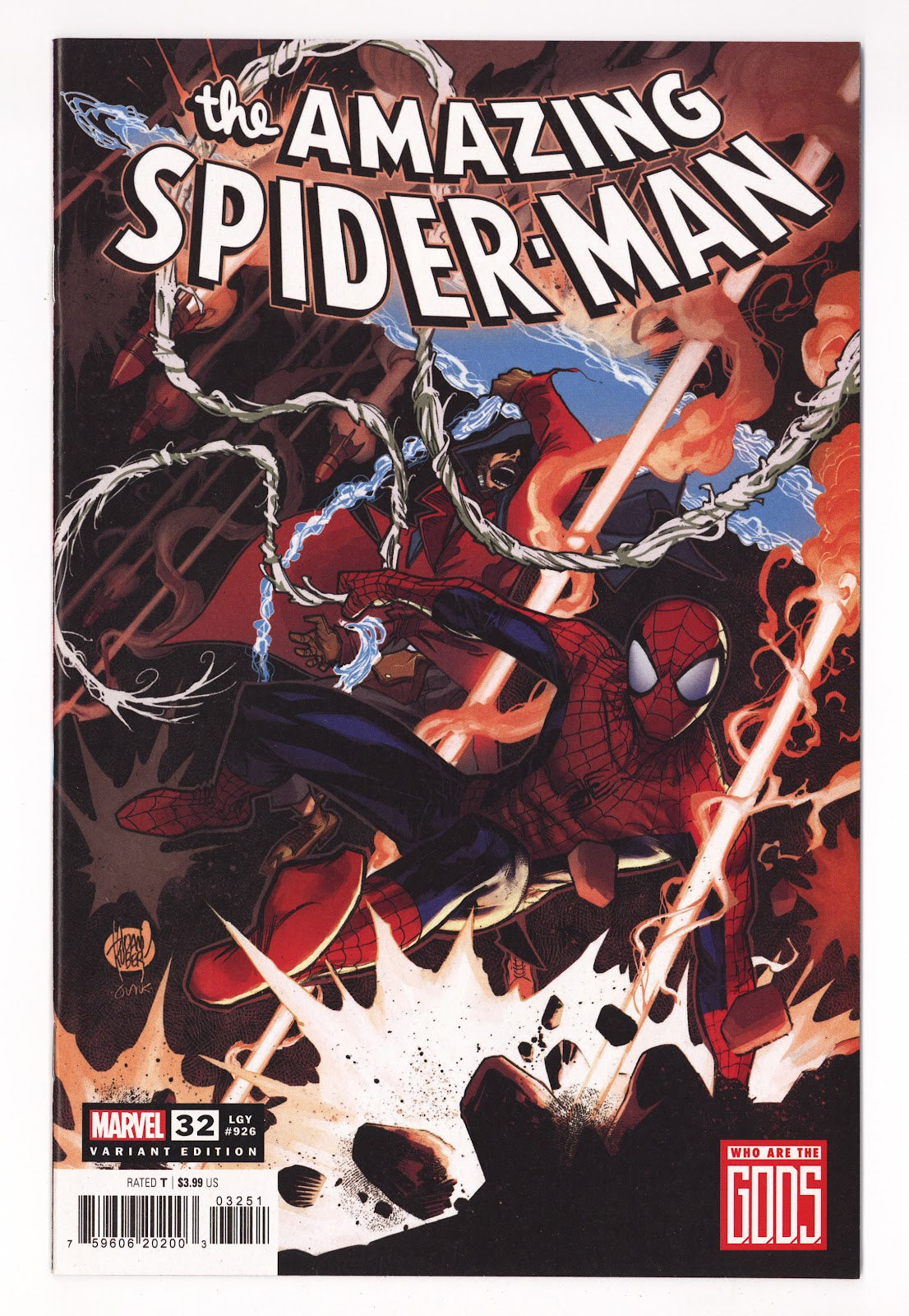 The Amazing Spider-Man Vol 6 32 (926) High Grade (2023) Kubert Variant 