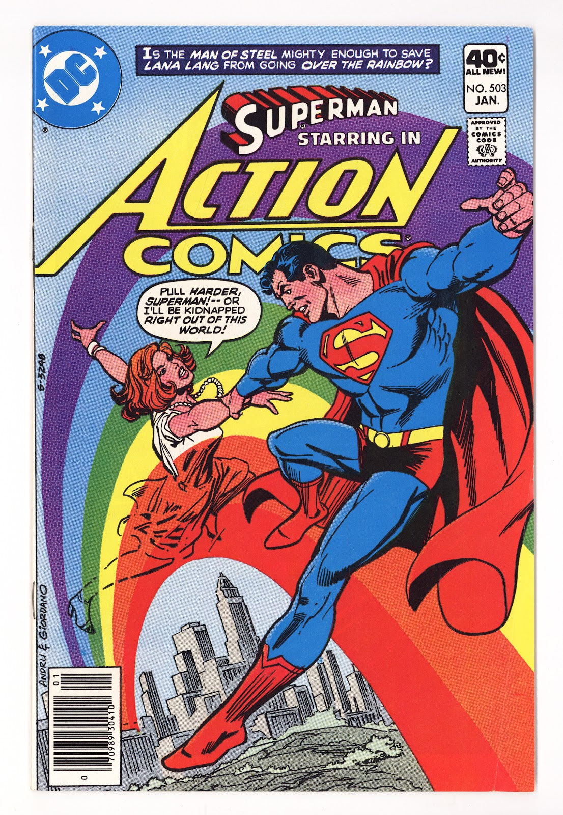 Action Comics Vol 1 503  Mid Grade   (1980)     