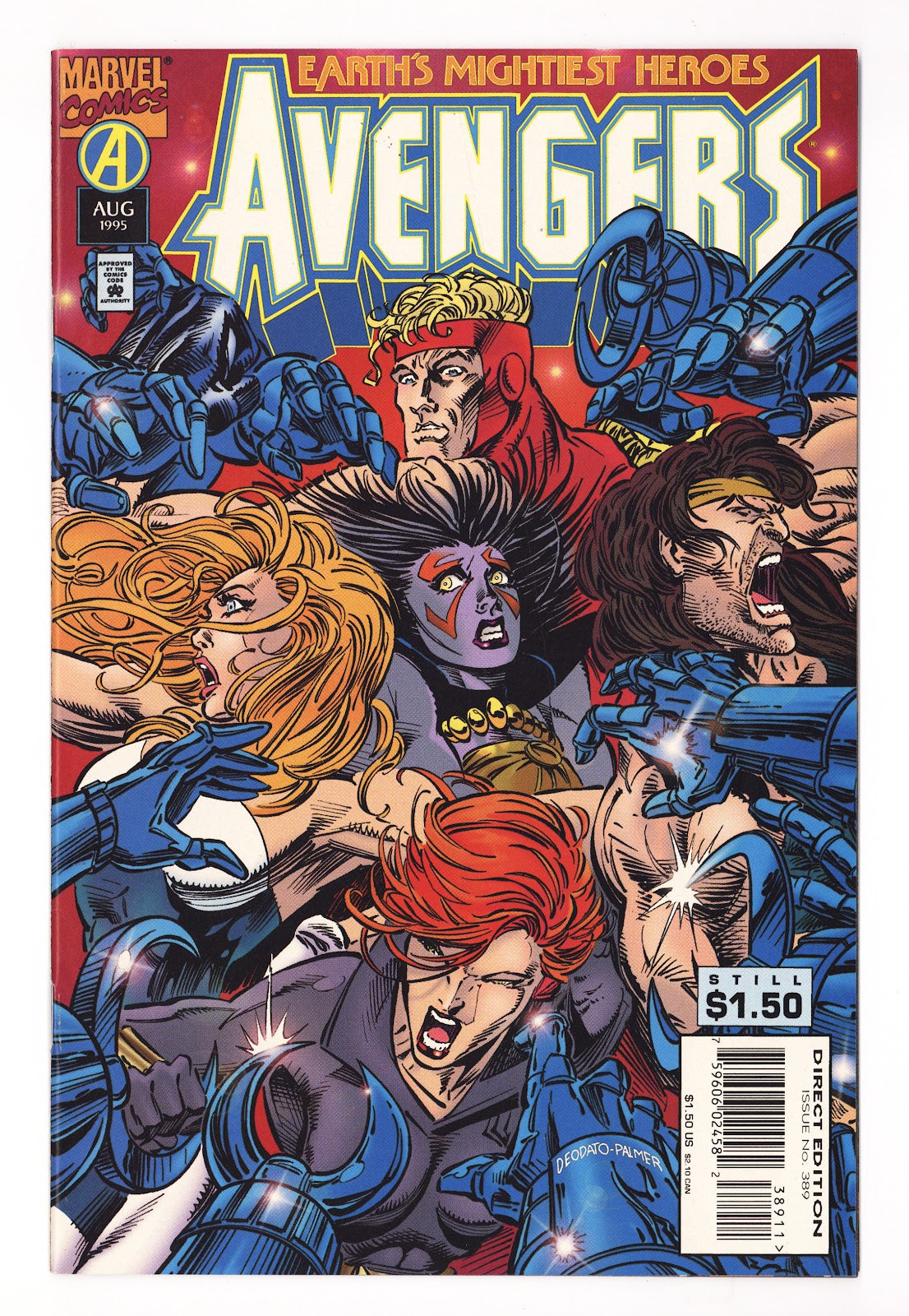 The Avengers Vol 1 389 High Grade (1995) 