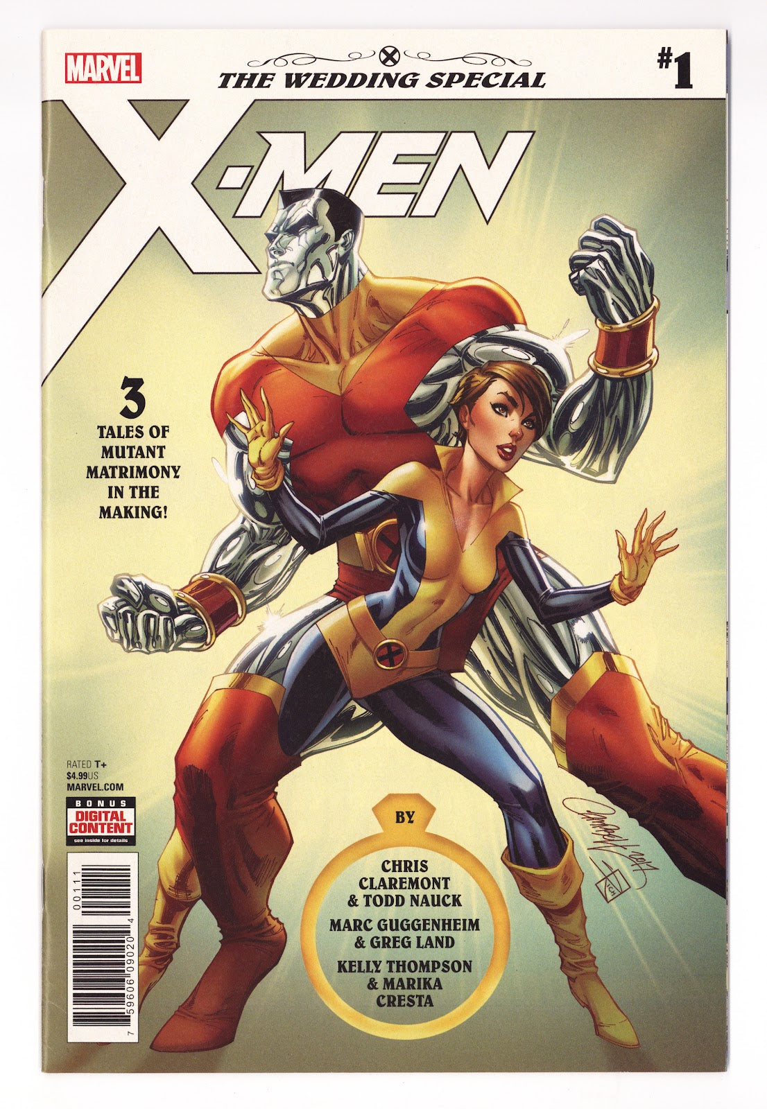 X-Men: The Wedding Special 1 High Grade (2018) Campbell J. Scott Campbell 