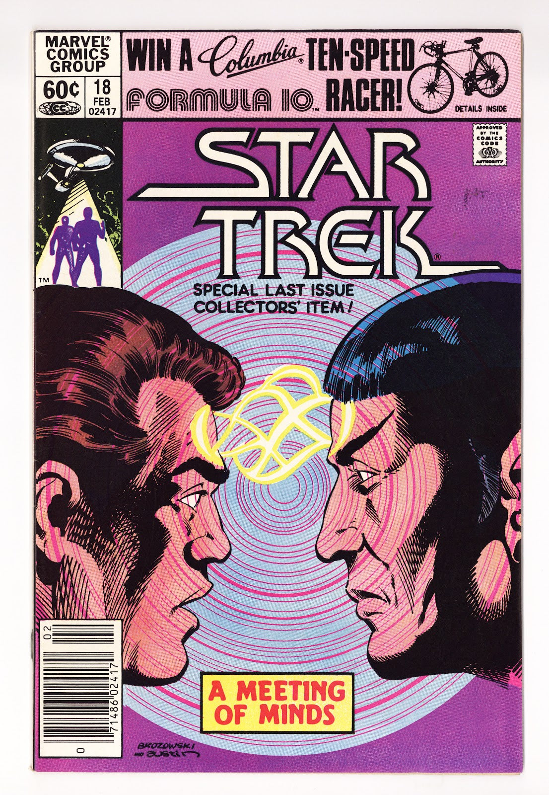 Star Trek   18  Mid Grade   (1982)   Newsstand