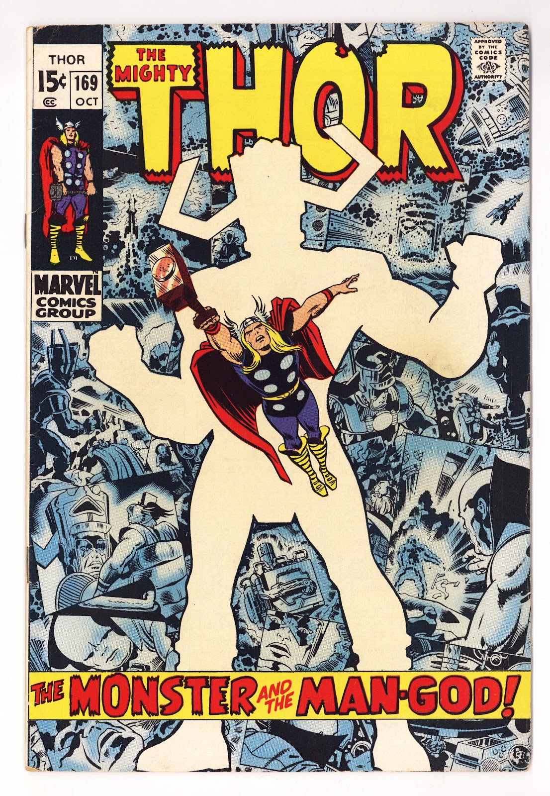 Thor Vol 1 169  FN- (5.5)   (1969)     