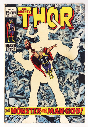 Thor Vol 1 169  FN- (5.5)   (1969)