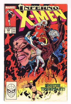 The Uncanny X-Men Vol 1 243  Mid Grade   (1989)