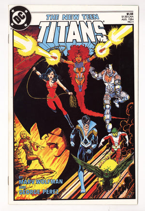 The New Teen Titans Vol 2 1 High Grade (1984)