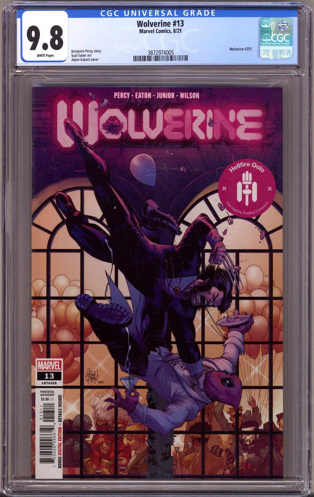 Wolverine Vol 7 13 (355) CGC 9.8 (NM/M) (2021) 