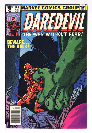 Daredevil Vol 1 163 FN (6.0) (1980) Newsstand