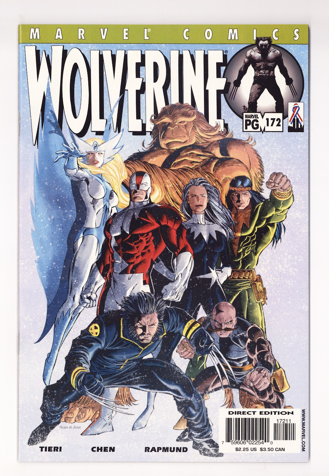 Wolverine Vol 2 172  High Grade   (2002)     