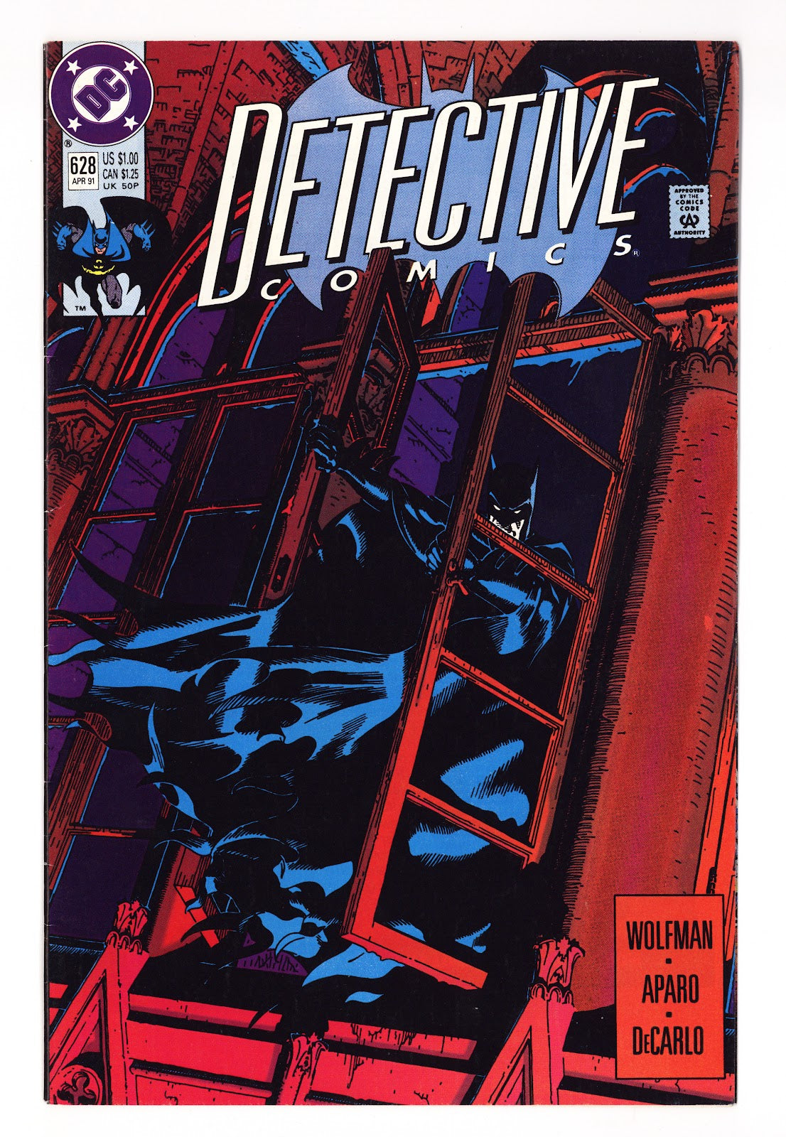 Detective Comics Vol 1 628  Mid Grade   (1991)     