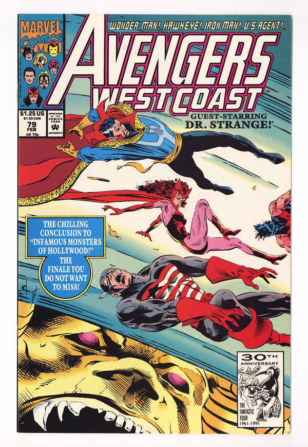 Avengers West Coast Vol 2 79 High Grade (1992) Direct