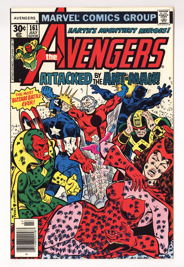 The Avengers Vol 1 161  VF- (7.5)   (1977)   30¢