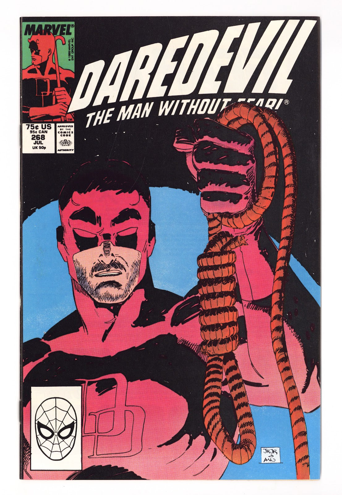 Daredevil Vol 1 268  High Grade   (1989)   Direct  