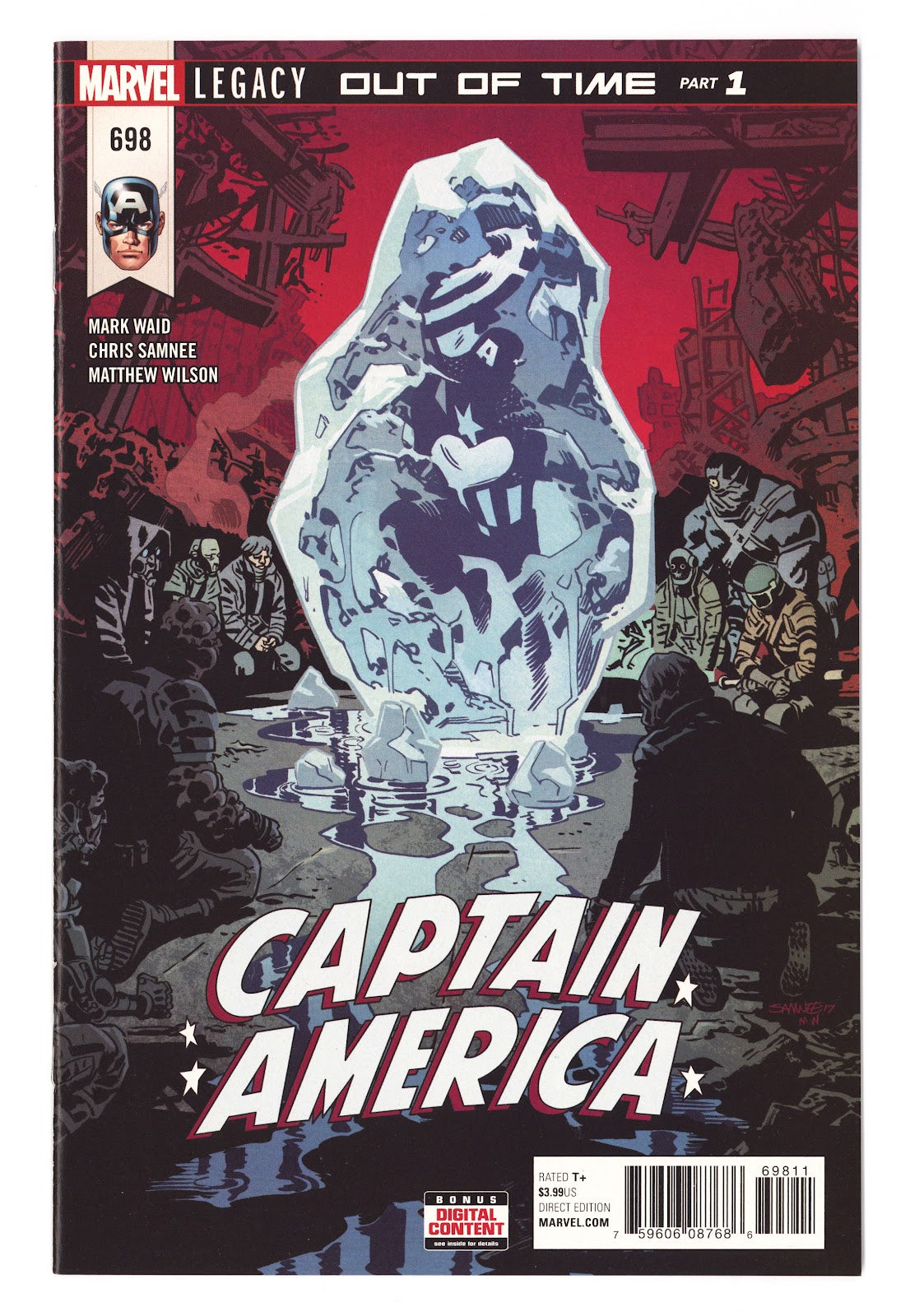 Captain America Vol 1 698  High Grade   (2018)