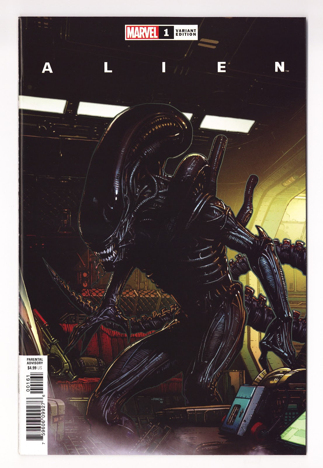 Alien Vol 1 1 High Grade (2021) Finch Variant 