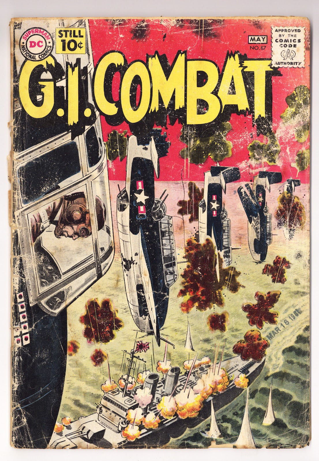 G.I. Combat Vol 1 87  PR (0.5)   (1961)     