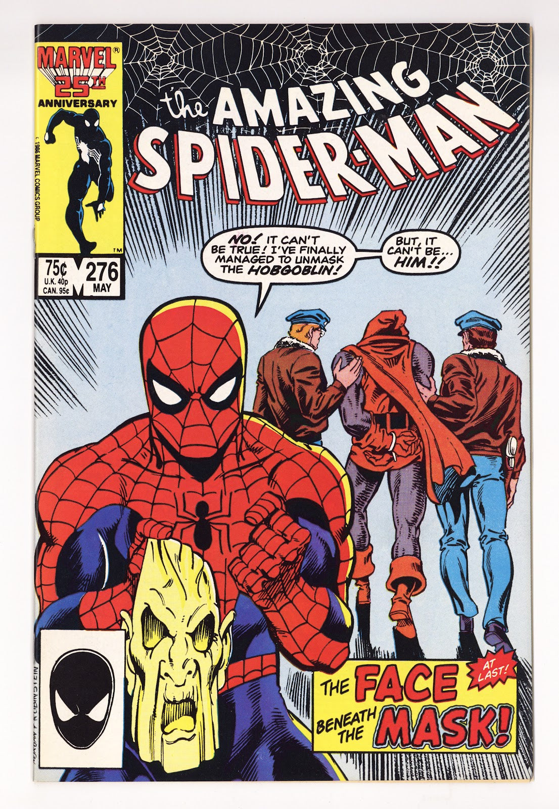 The Amazing Spider-Man Vol 1 276  VF/NM (9.0)   (1986)