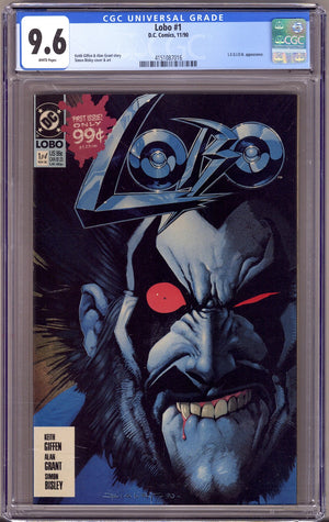 Lobo Vol 1 1 CGC 9.6 (NM+) (1990)