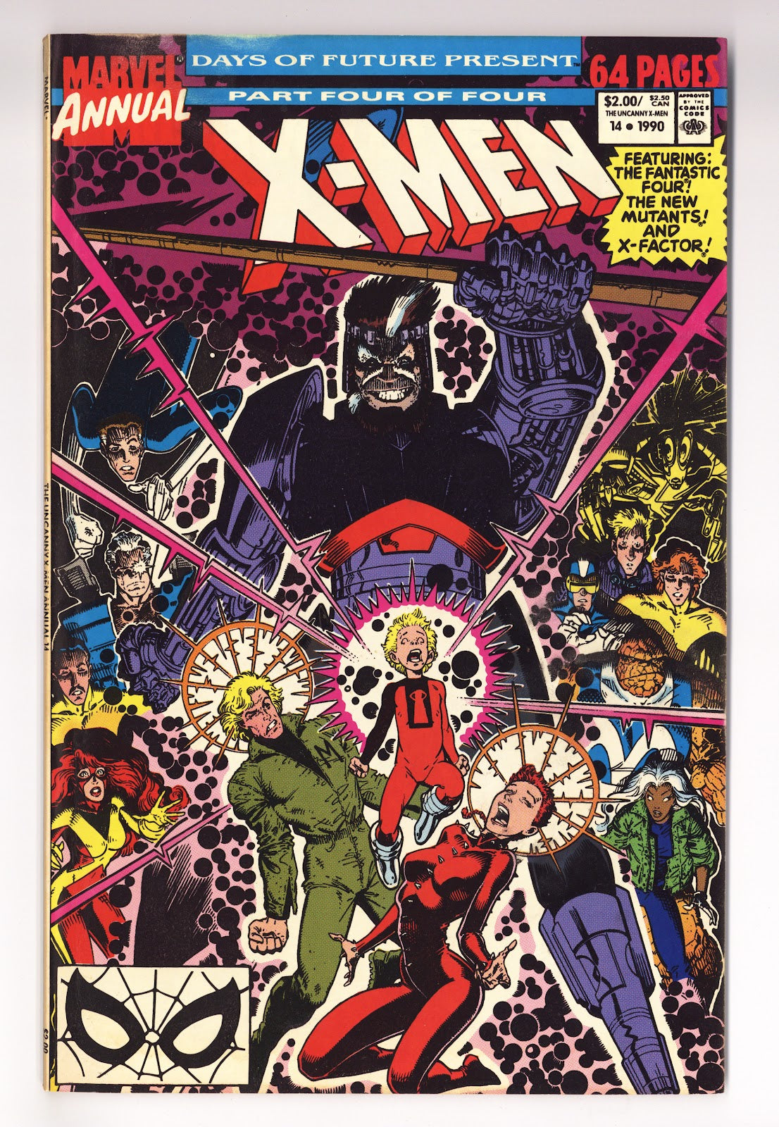 X-Men Annual Vol 1 14  FN- (5.5)   (1990)     