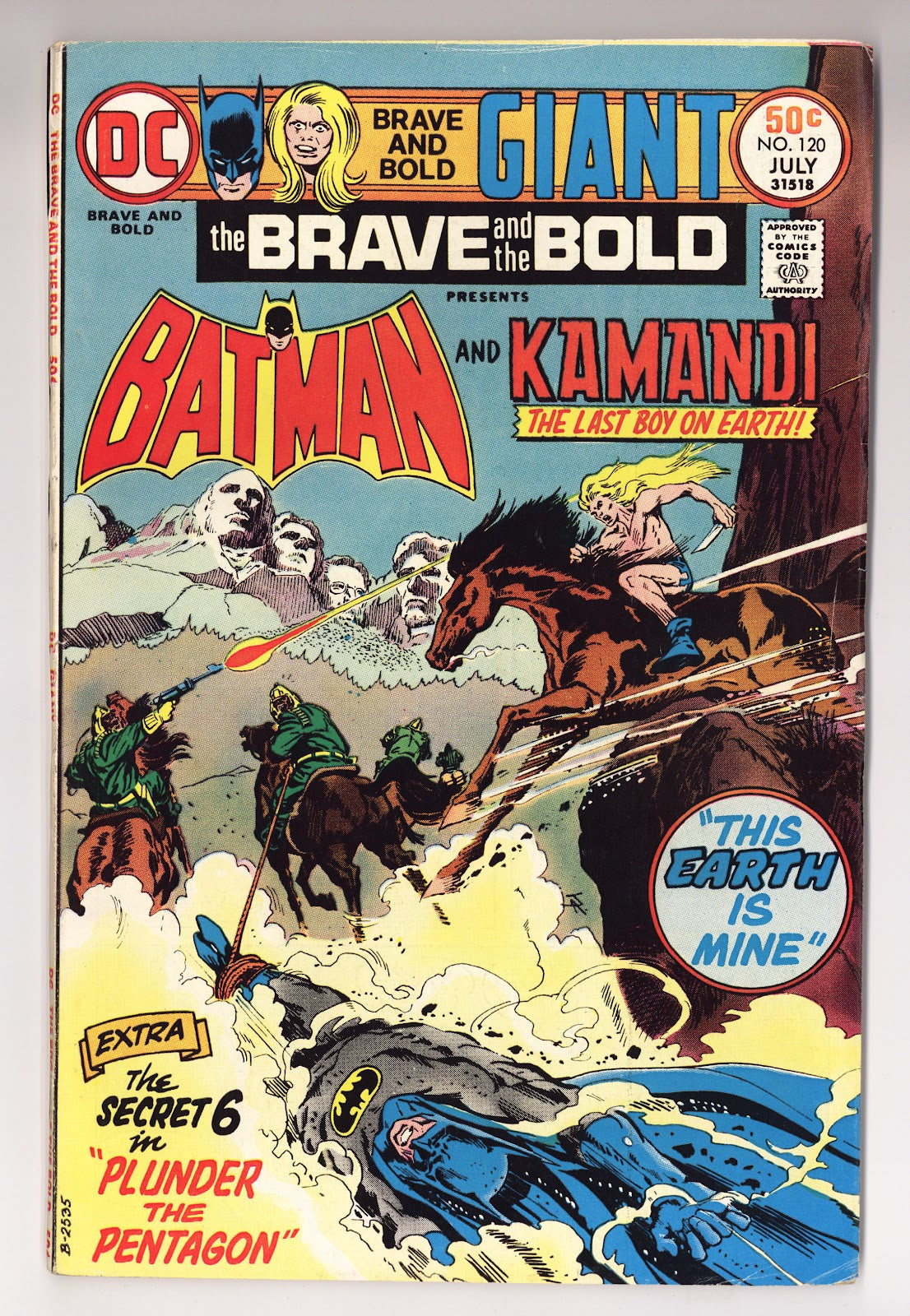 The Brave and the Bold Vol 1 120 Mid Grade (1975) 