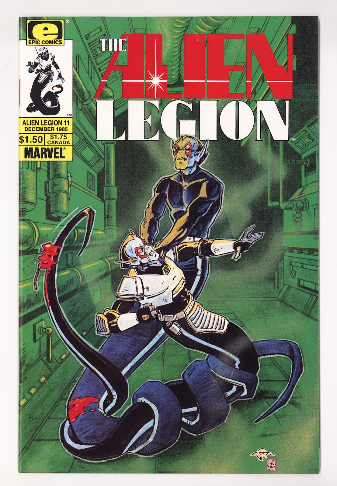 Alien Legion Vol 1 11 High Grade (1985)  