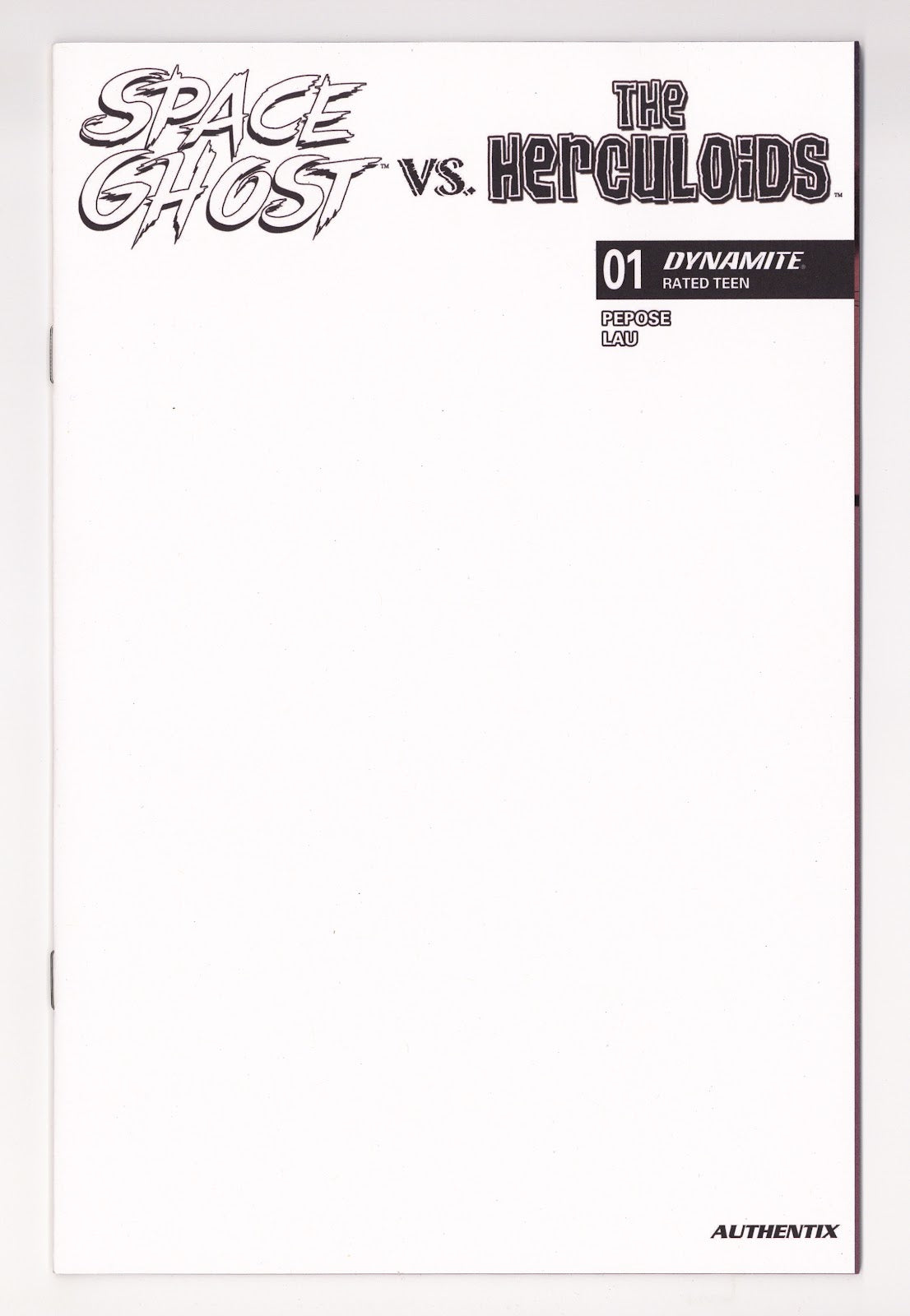 Space Ghost vs the Herculoids  1   Blank Variant   (2026)
