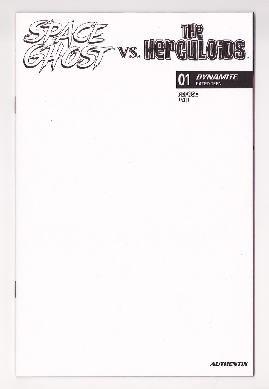 Space Ghost vs the Herculoids  1   Blank Variant   (2026)