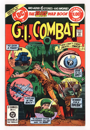 G.I. Combat Vol 1 224 NM- (9.2) (1980)