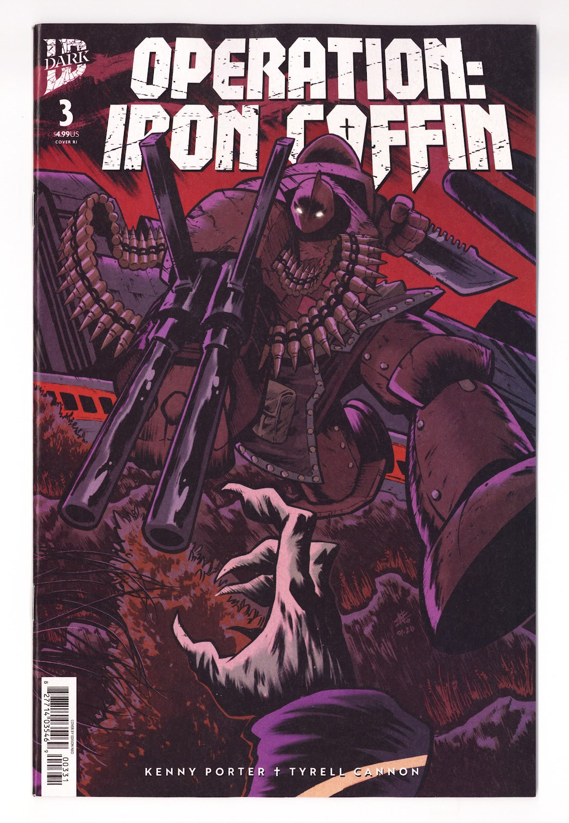 Operation: Iron Coffin #3 VF/NM (9.0) (2026) Connecting Incentive