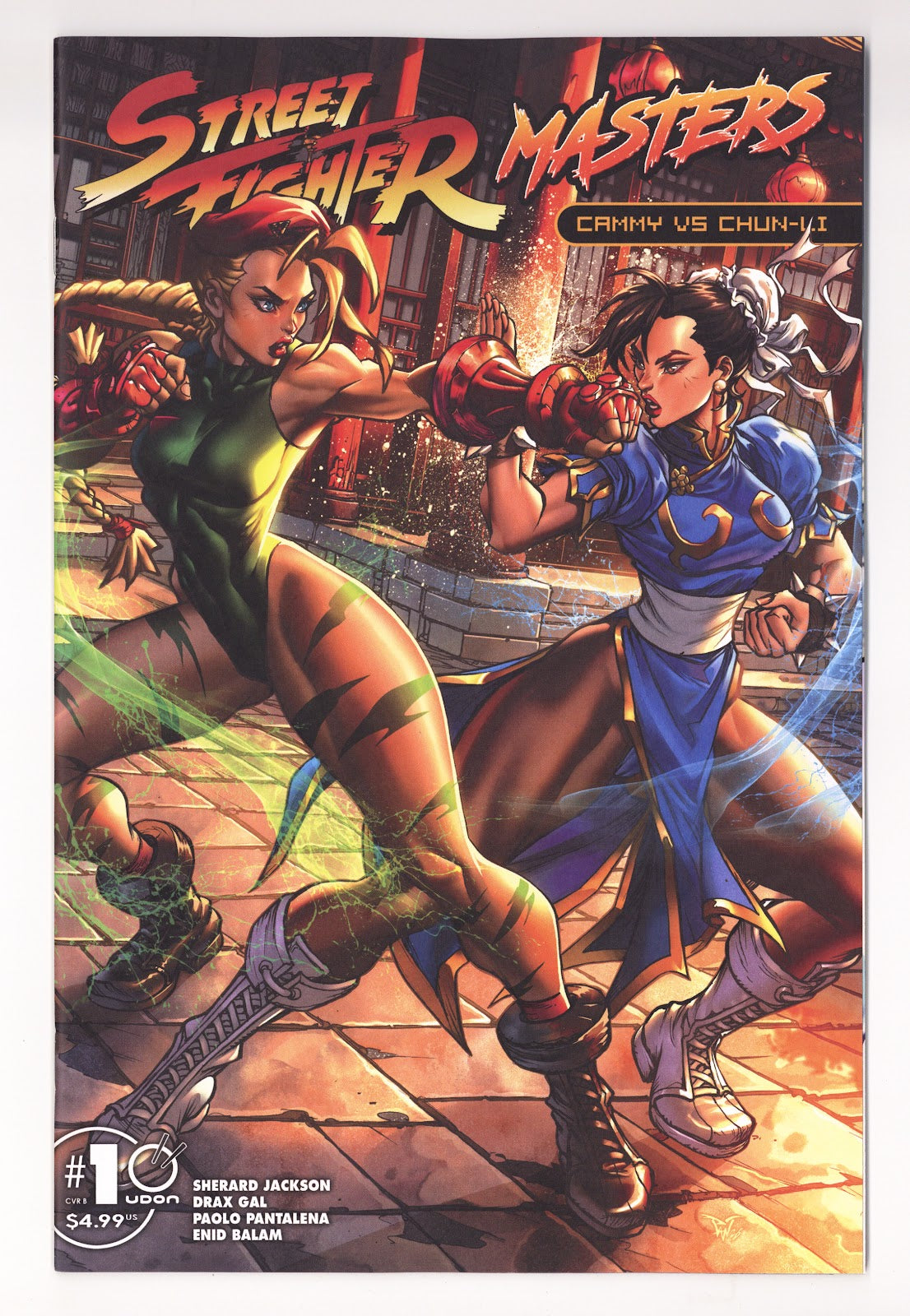 Street Fighter Masters Cammy vs Chun Li #1 (2026) Pantalena Variant