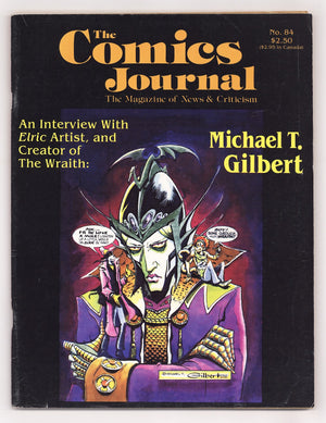 The Comics Journal 84 VG/FN (5.0) (1983)