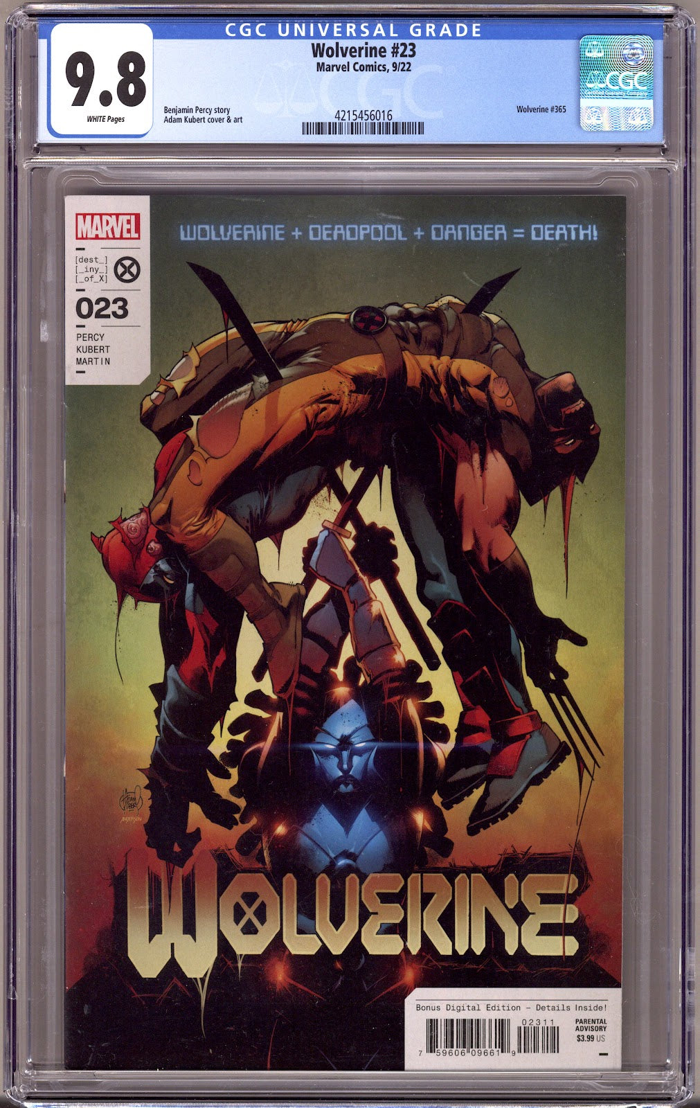 Wolverine Vol 7 23 CGC 9.8 (NM/M) (2022) 