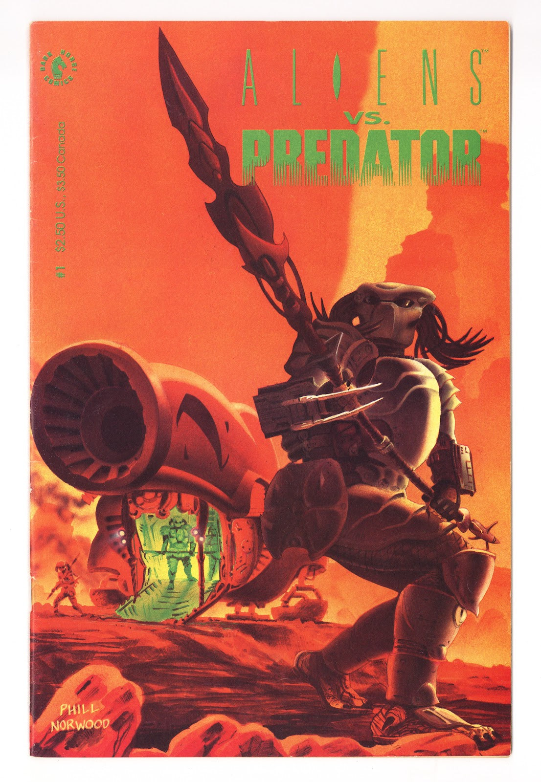 Aliens vs. Predator 1 Mid Grade (1990) 