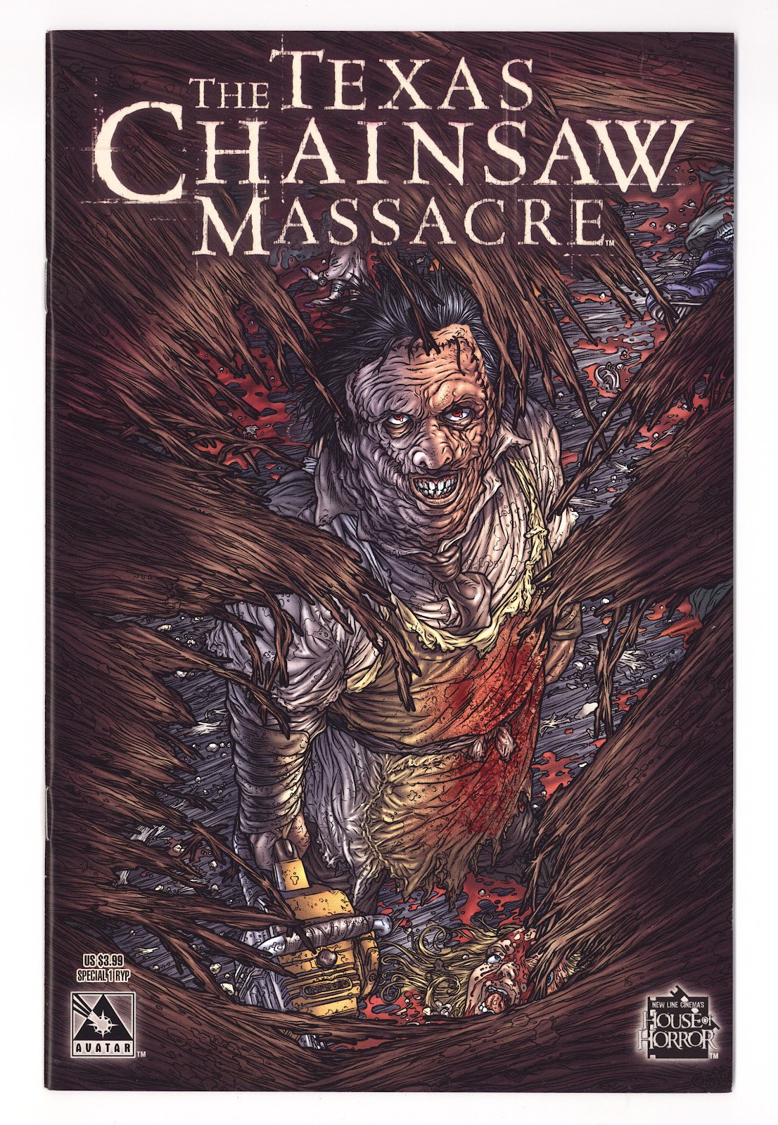 Texas Chainsaw Massacre Special   1  High Grade   (2005) Ryp   Variant  