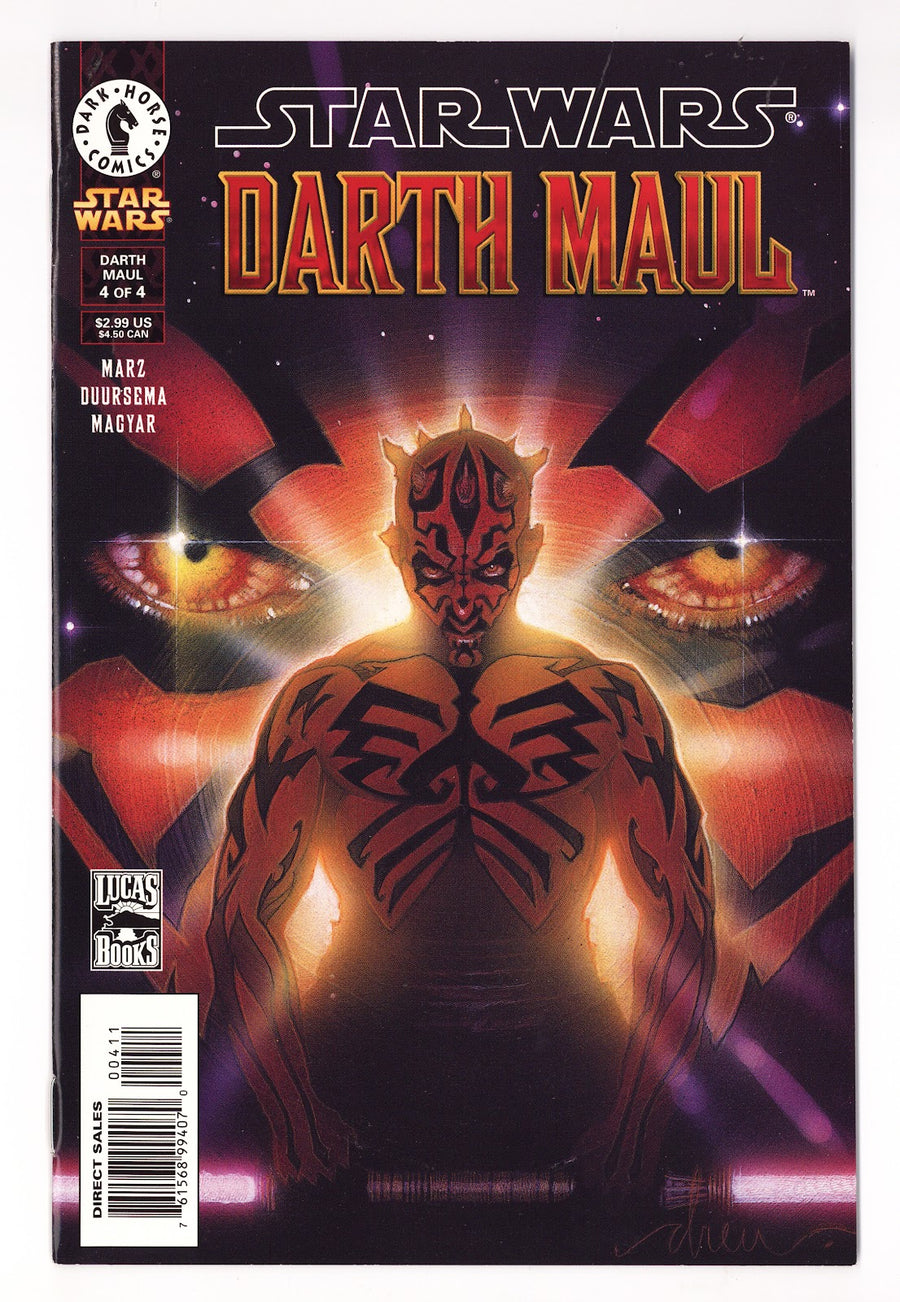 Star Wars: Darth Maul Vol 1 4  NM- (9.2)   (2000)     