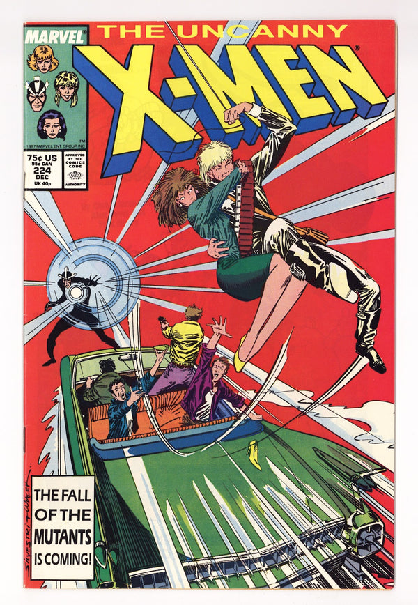 The Uncanny X-Men Vol 1 224  High Grade   (1987)