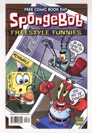 SpongeBob Freestyle Funnies   [nn]  Mid Grade Stickered  (2013)