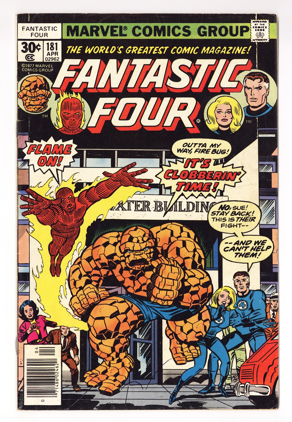 Fantastic Four Vol 1 181 Low Grade (1977) 