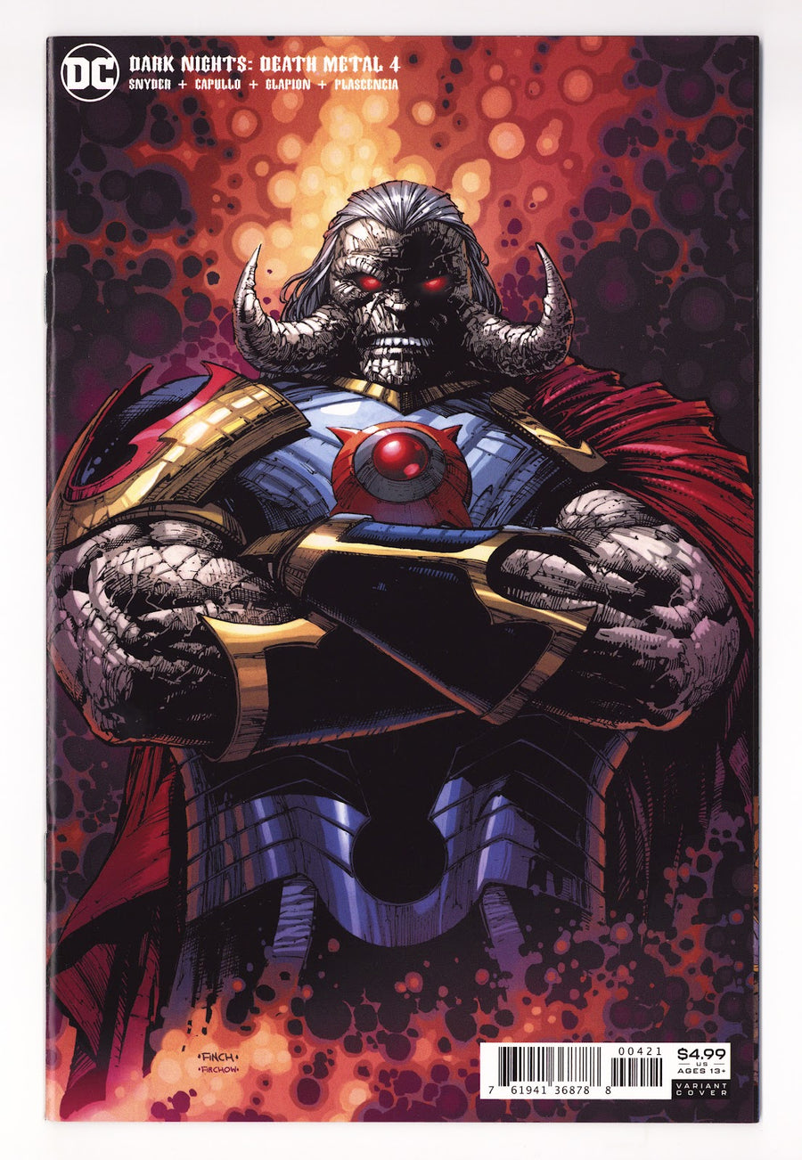 Dark Nights: Death Metal   4  High Grade   (2020) Mahnke   Variant