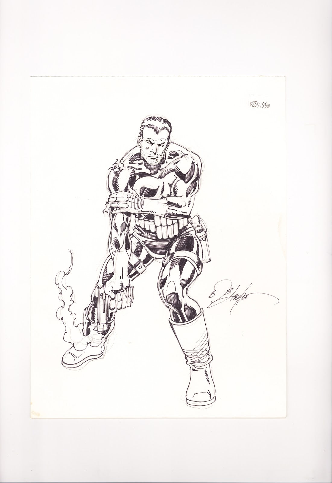Bob Layton Punisher Convention Sketch [nn] () 