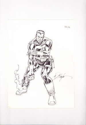 Bob Layton Punisher Convention Sketch [nn] ()
