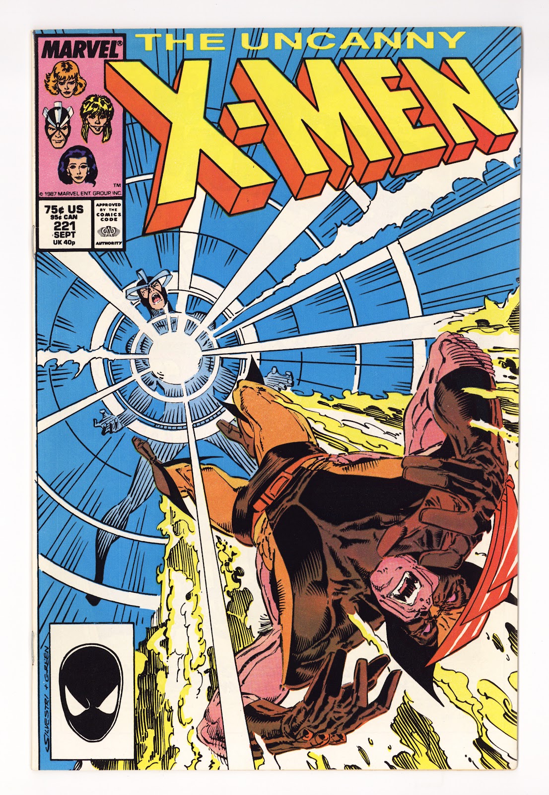 The Uncanny X-Men Vol 1 221  VF (8.0)   (1987)     