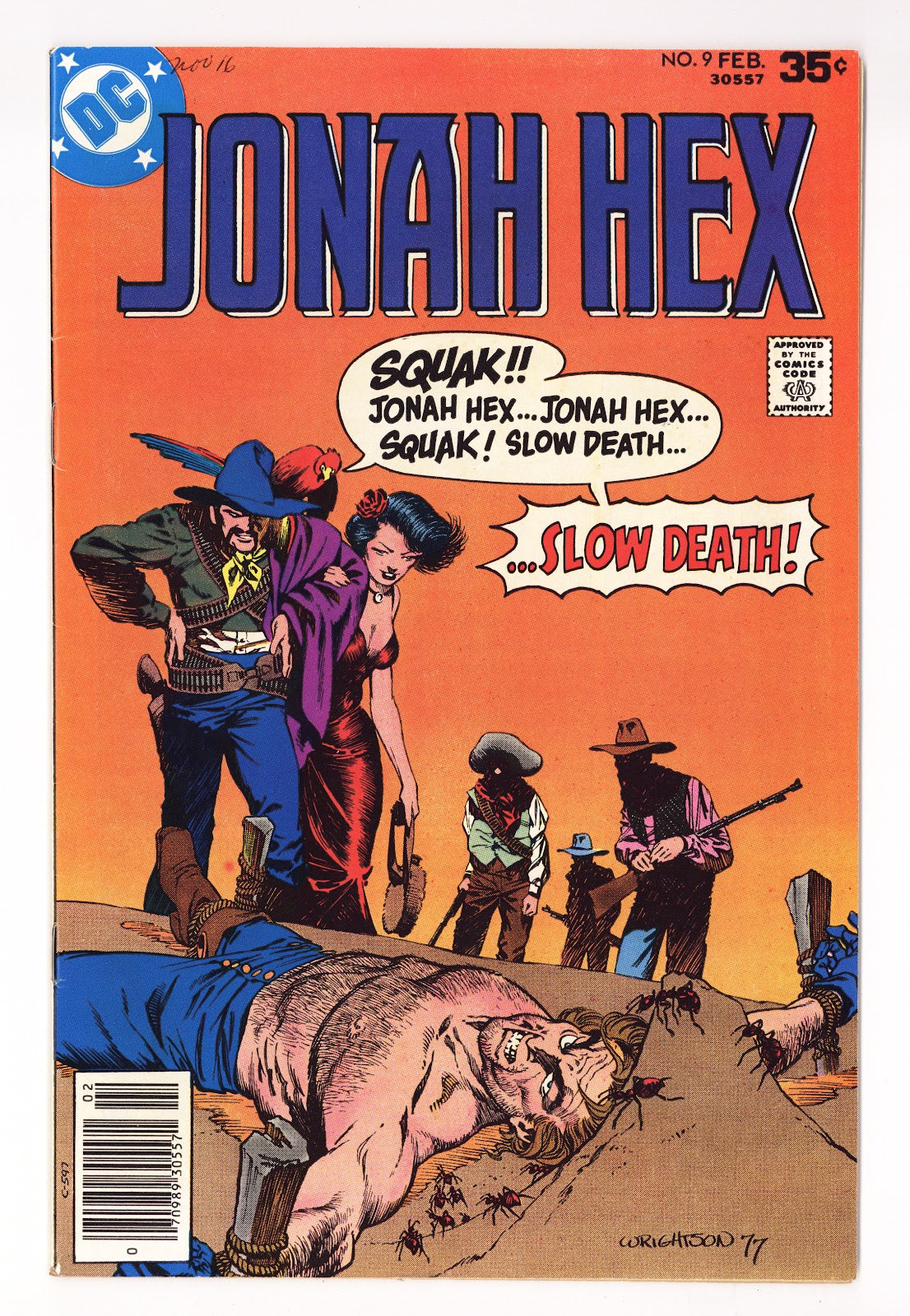 Jonah Hex Vol 1 9  Mid Grade   (1978)     