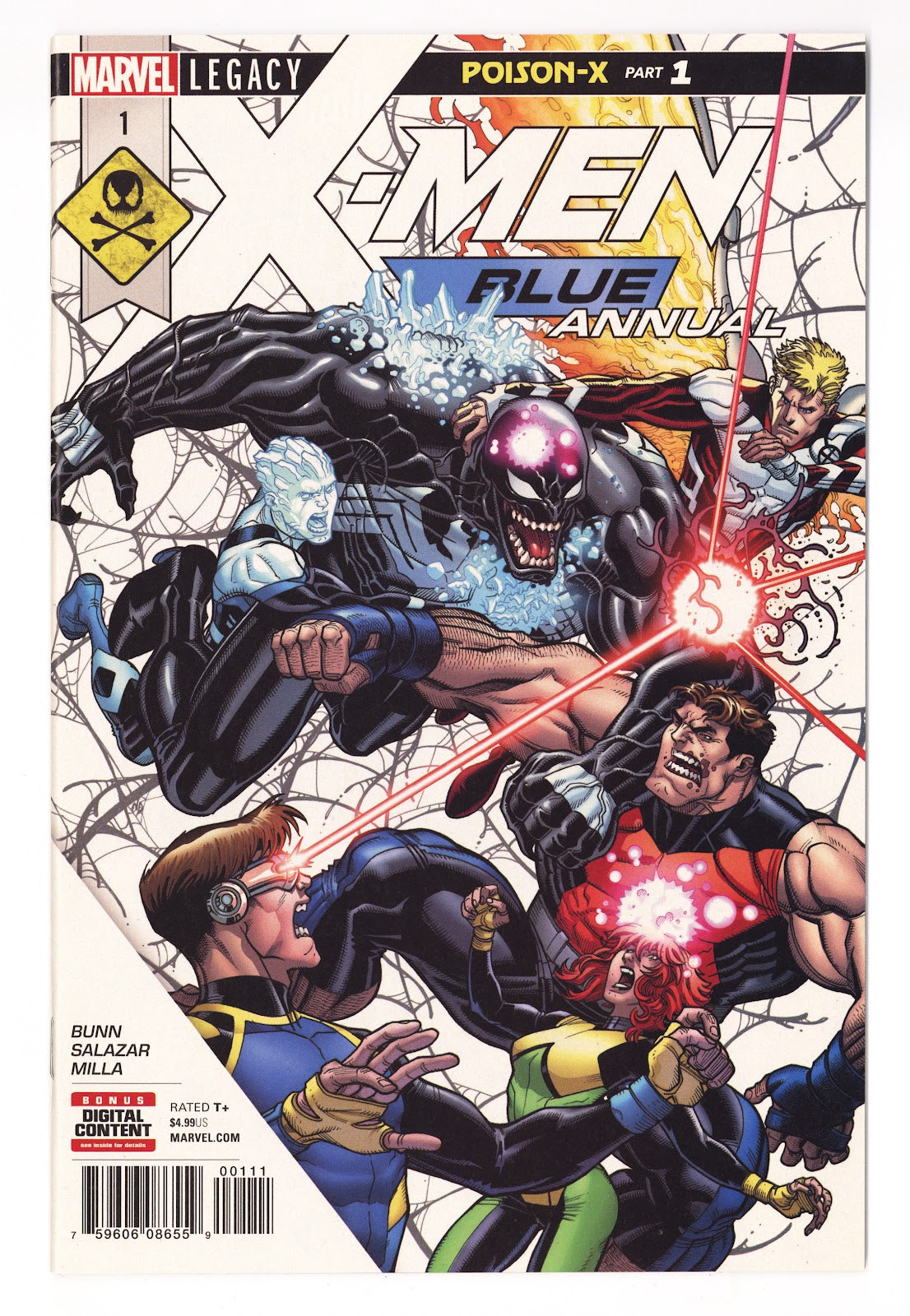 X-Men Blue Annual 1 High Grade (2018) Nick Bradshaw 