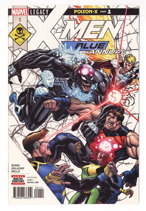 X-Men Blue Annual 1 High Grade (2018) Nick Bradshaw
