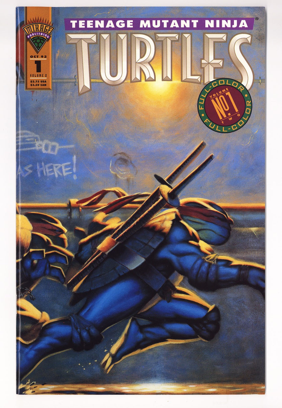 Teenage Mutant Ninja Turtles Vol 2 1  VF+ (8.5)   (1993)